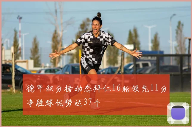 德甲积分榜动态拜仁16轮领先11分净胜球优势达37个